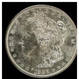 Coin 1882-S Morgan Silver Dollar Brilliant Unc.