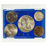 Coin 1953-S Year Set in Plastic Display