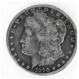 Coin1890-CC  Morgan Silver Dollar in Fine*