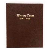 Coin Mercury Dime Partial Set 1916-1945