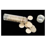 Coin (50) 1944-D Silver Mercury Dimes Extra Fine