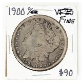 Coin 1900-O Morgan Silver Dollar in Fine