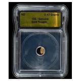 Gold Nugget 0.47 Grams Genuine