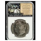 Coin 1878 Morgan Silver Dollar Witchcraft Holder