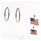 Jewelry Sterling Silver Earrings & Pendants