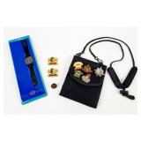 Collectible Pins & Watch