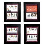 Set of 4 Royal Mail First Day Covers
