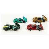 Lot Of 4 1960s Toy Hot Wheels Redline Cars