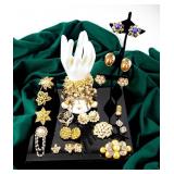 Jewelry Lot of Faux Pearl Costume Pieces