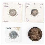 Coin 1 Troy Ounce .999 Fine Silver + More