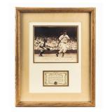 MLB Ted Williams Limited Photograph Framed