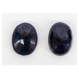 Jewelry 2 Unmounted Sapphire Gemstones 29 Carats