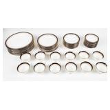 Vintage Aynsley Leighton 1646 China Set  62 Pcs