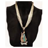 Jewelry Sterling Silver Signed Necklace