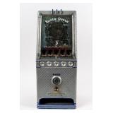 Vintage 1940s Silver Queen 1¢ Vending Machine