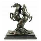 Milo Bronze Rearing Horse Statue