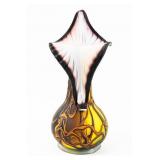 Essie Zareh hand blown glass vase