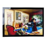 Artwork "Harmony II" Giclee On Canvas, Artist Sign