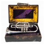 Antique C.G. Conn Cornet