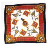 Vintage Silk Equestrian Hermes Silk Scarf