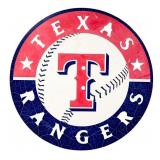 Vintage Texas Rangers Large Sign Front