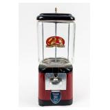 Vintage Oak Acorn Universal 1¢ Gumball Machine