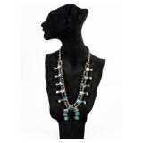 Jewelry Sterling Silver Squash Blossom Necklace