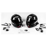 Motorcycle Helmets with Sena SMH10 Stereo Headsets