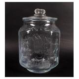 Vintage Rare / Large Planters Peanuts Glass Jar