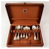 Christofle Silver Plated Flatware Set  35 Pcs