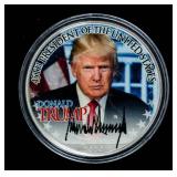 Coin 2020  American Silver Eagle Donald Trump