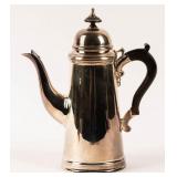 Silver-Plated Antique English Coffee Pot