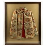 Framed Vintage Asian Brocade Jacket