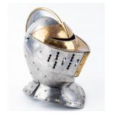 Medieval Style Knight Closed Armor Helmet