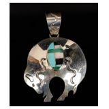 Jewelry Sterling Silver Buffalo Pendant