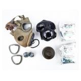 Canadian & Czech Gas Masks With Filters