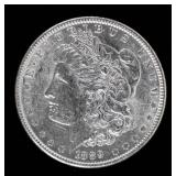 Coin 1889 Morgan Silver Dollar Brilliant Unc.