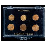 Coin Replica California Gold Token Set