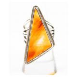 Jewelry Sterling Silver Spiny Oyster Shell Ring