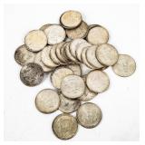 Coin (35) Kennedy 1964 Half Dollars 90%