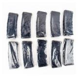 Lot (10) KCI 30RD Polymer AR15 Magazines 5.56