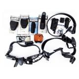 Mixed Lot Of Police Duty Belts And Attachments
