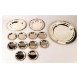 Lot of 13 Silver-Plated Kitchen Items