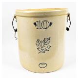 Antique 10 Gallon Stoneware Crock