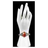 Jewelry Sterling Spiny Oyster Shell Cuff Bracelet