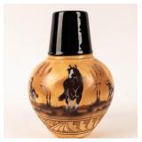 Native American Navajo Pottery Vase