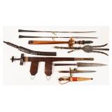 Lot of 8 Assorted World Weapons