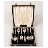 Set of 6 Silver-Plated Espresso Spoons