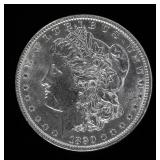 Coin 1890  Morgan Silver Dollar Brilliant Unc.