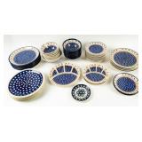 Polish Pottery Dish Set- 43 Pieces